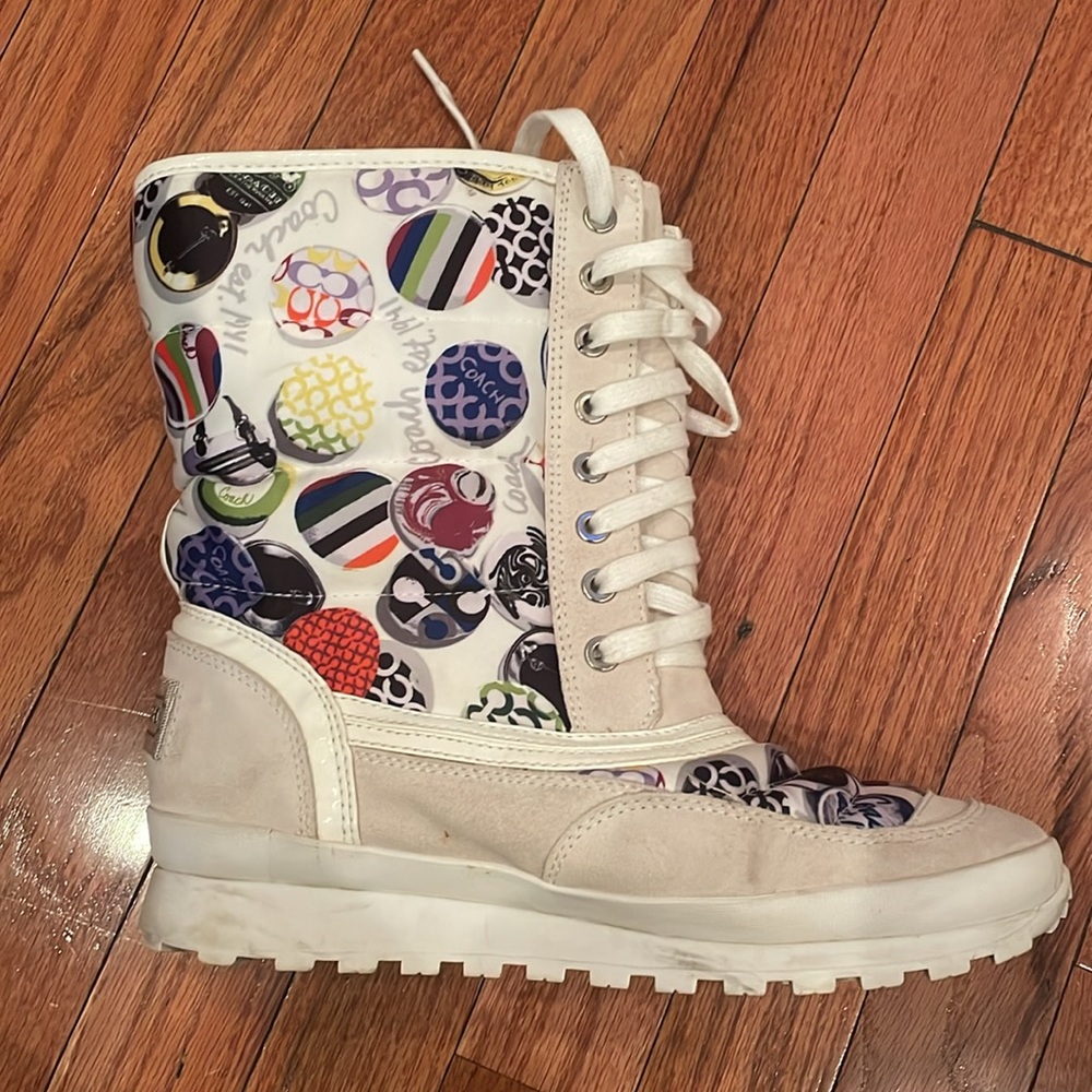 Coach Print Boot - Picture 3 of 4